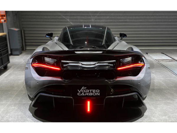 Carbon Fiber S Style High Kick Rear Spoiler Wing - McLaren 720S (2017-2023)