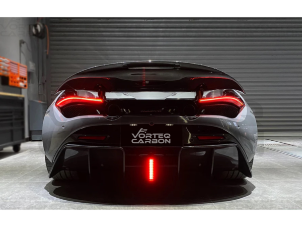 Carbon Fiber S Style High Kick Rear Spoiler Wing - McLaren 720S (2017-2023)