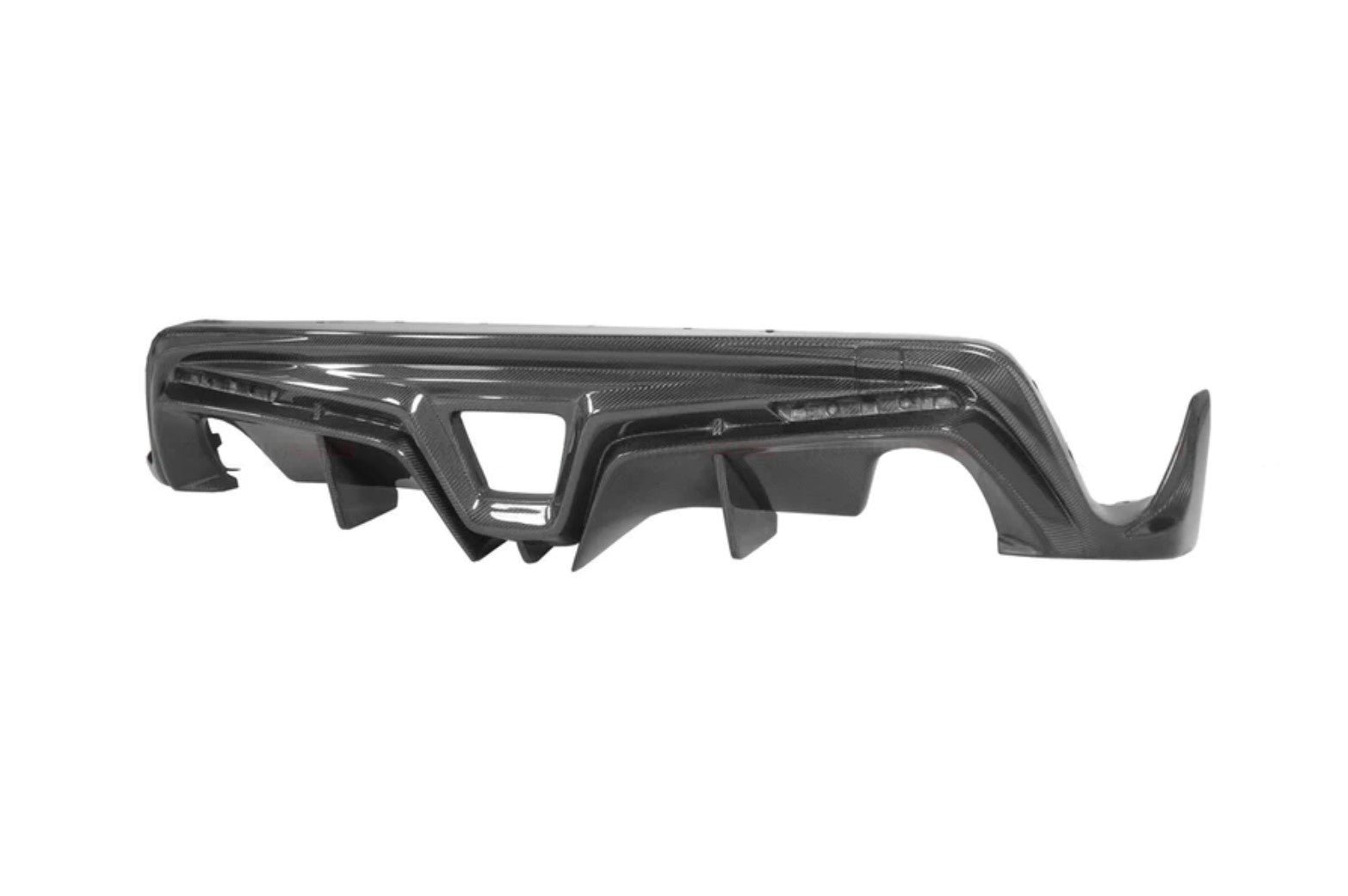Carbon Fiber BKSS Rear Diffuser With F1 LED - Toyota Supra A90 A91 (2020+)