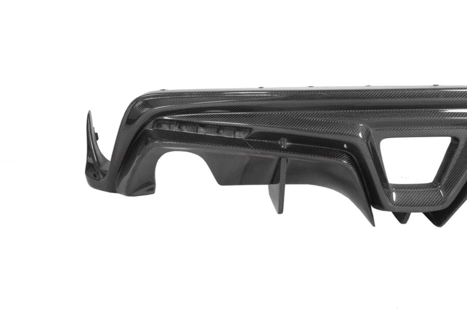 Carbon Fiber BKSS Rear Diffuser With F1 LED - Toyota Supra A90 A91 (2020+)