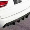 Carbon Fiber V Style Rear Diffuser - BMW X5M X6M (2015-2018)