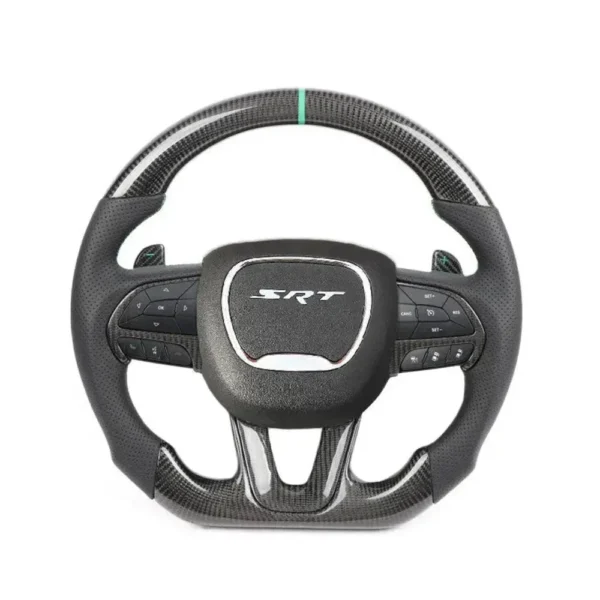 Fully Custom Carbon Fiber Steering Wheel – Dodge Charger / Challenger / Durango